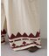【Aguni】綿麻裾刺繍サロペット