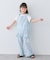 【KIDS】【India】裾レースラッパパンツ
