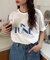 かすれロゴプリントTee