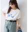 かすれロゴプリントTee