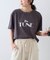 かすれロゴプリントTee