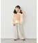 【KIDS】ドッキングチュールフリルメッセージロゴTEE