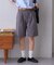 【GEVACO】タックハーフパンツ