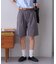 【GEVACO】タックハーフパンツ