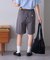 【GEVACO】タックハーフパンツ