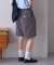 【GEVACO】タックハーフパンツ