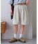 【GEVACO】タックハーフパンツ