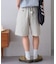 【GEVACO】タックハーフパンツ