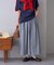 【GEVACO】ギャザーロングスカート