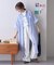 【GEVACO】綿麻半袖シャツワンピース
