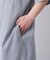 【GEVACO】綿麻半袖シャツワンピース