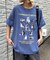 【SOUNDS GOOOOD】【新色追加】パウダー犬プリントTEE