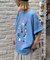 【SOUNDS GOOOOD】【新色追加】パウダー犬プリントTEE