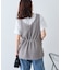 【前後2WAY】ウエスト紐メッシュニットベスト