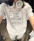 【UNISEX】【プラスサイズあり】スクエア総刺繍ロゴTシャツ