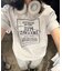 【UNISEX】【プラスサイズあり】スクエア総刺繍ロゴTシャツ