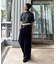 【UNISEX】【プラスサイズあり】スクエア総刺繍ロゴTシャツ
