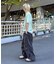 【UNISEX】【プラスサイズあり】スクエア総刺繍ロゴTシャツ