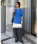 【UNISEX】【プラスサイズあり】スクエア総刺繍ロゴTシャツ