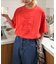【UNISEX】【プラスサイズあり】スクエア総刺繍ロゴTシャツ