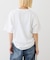 【UNISEX】【プラスサイズあり】スクエア総刺繍ロゴTシャツ
