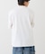 【UNISEX】【プラスサイズあり】スクエア総刺繍ロゴTシャツ