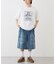 【UNISEX】【プラスサイズあり】スクエア総刺繍ロゴTシャツ