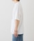 【UNISEX】【プラスサイズあり】スクエア総刺繍ロゴTシャツ