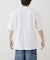 【UNISEX】【プラスサイズあり】スクエア総刺繍ロゴTシャツ