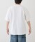 【UNISEX】【プラスサイズあり】スクエア総刺繍ロゴTシャツ