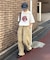 【UNISEX】DOG＆CATアソートロゴプリントTee