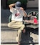 【UNISEX】DOG＆CATアソートロゴプリントTee