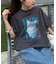 【UNISEX】DOG＆CATアソートロゴプリントTee