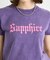 【WEB限定】SAPPFIREキラキラストーンTシャツ