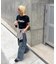 【WEB限定】SAPPFIREキラキラストーンTシャツ
