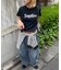 【WEB限定】SAPPFIREキラキラストーンTシャツ