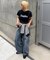 【WEB限定】SAPPFIREキラキラストーンTシャツ