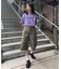 【UNISEX】【プラスサイズあり】アソート柄ブッシュハーフパンツ