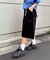【UNISEX】【プラスサイズあり】アソート柄ブッシュハーフパンツ
