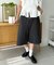 【UNISEX】【プラスサイズあり】アソート柄ブッシュハーフパンツ