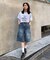 【UNISEX】【プラスサイズあり】アソート柄ブッシュハーフパンツ