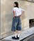 【UNISEX】【プラスサイズあり】アソート柄ブッシュハーフパンツ