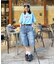 【UNISEX】【プラスサイズあり】アソート柄ブッシュハーフパンツ