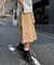 【UNISEX】【プラスサイズあり】アソート柄ブッシュハーフパンツ
