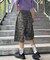 【UNISEX】【プラスサイズあり】アソート柄ブッシュハーフパンツ