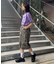 【UNISEX】【プラスサイズあり】アソート柄ブッシュハーフパンツ