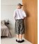 【UNISEX】【プラスサイズあり】アソート柄ブッシュハーフパンツ