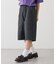 【UNISEX】【プラスサイズあり】アソート柄ブッシュハーフパンツ
