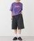 【UNISEX】【プラスサイズあり】アソート柄ブッシュハーフパンツ