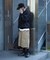 【UNISEX】【プラスサイズあり】アソート柄ブッシュハーフパンツ